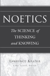 book Noetics: The Science of Thinking and Knowing