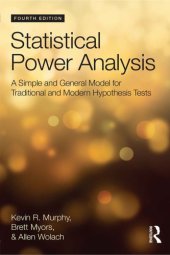 book Statistical Power Analysis: A Simple and General Model for Traditional and Modern Hypothesis Tests