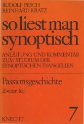 book Passionsgeschichte, Teil II