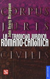 book La tradición jurídica romano-canónica