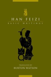 book Han Feizi: Basic Writings