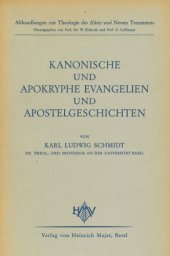 book Kanonische und Apokryphe Evangelien und Apostelgeschichten