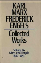 book Marx-Engels Collected Works,Volume 46 - Marx and Engels: Letters: 1880-1883