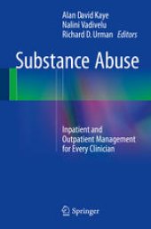 book Substance Abuse: Inpatient and Outpatient Management for Every Clinician