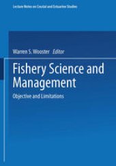 book Fishery Science and Management: Objectives and Limitations