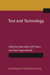 book Text and Technology: In honour of John Sinclair