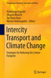 book Intercity Transport and Climate Change: Strategies for Reducing the Carbon Footprint