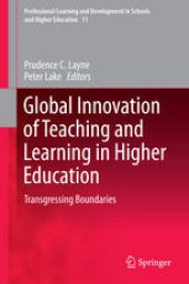 book Global Innovation of Teaching and Learning in Higher Education: Transgressing Boundaries