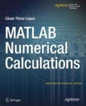 book MATLAB Numerical Calculations