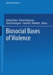 book Biosocial Bases of Violence