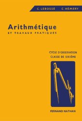 book Arithmétique et travaux pratiques - Classe de sixième