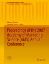 book Proceedings of the 2007 Academy of Marketing Science (AMS) Annual Conference