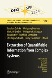 book Extraction of Quantifiable Information from Complex Systems