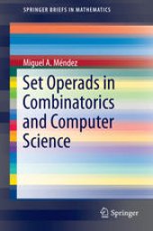 book Set Operads in Combinatorics and Computer Science