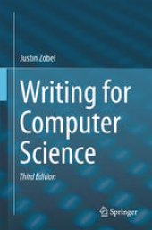 book Writing for Computer Science