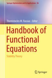 book Handbook of Functional Equations: Stability Theory