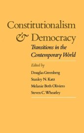 book Constitutionalism and Democracy: Transitions in the Contemporary World