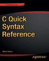 book C Quick Syntax Reference