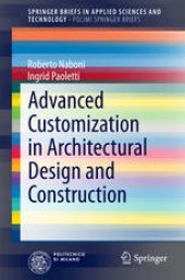 book Advanced Customization in Architectural Design and Construction