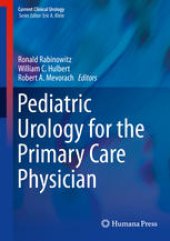 book Pediatric Urology for the Primary Care Physician