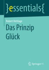 book Das Prinzip Glück