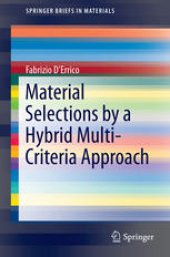 book Material Selections by a Hybrid Multi-Criteria Approach