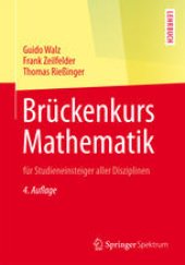 book Brückenkurs Mathematik: für Studieneinsteiger aller Disziplinen