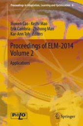 book Proceedings of ELM-2014 Volume 2: Applications