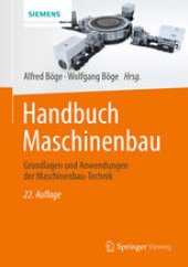 book Handbuch Maschinenbau: Grundlagen und Anwendungen der Maschinenbau-Technik