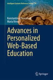 book Advances in Personalized Web-Based Education