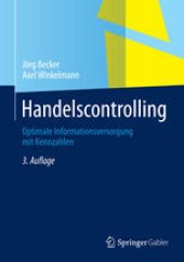 book Handelscontrolling: Optimale Informationsversorgung mit Kennzahlen