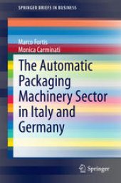 book The Automatic Packaging Machinery Sector in Italy and Germany