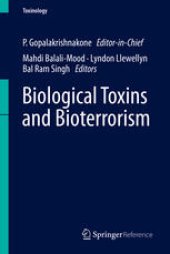 book Biological Toxins and Bioterrorism