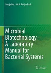 book Microbial Biotechnology- A Laboratory Manual for Bacterial Systems