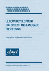 book Lexicon Development for Speech and Language Processing