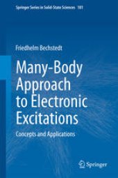 book Many-Body Approach to Electronic Excitations: Concepts and Applications