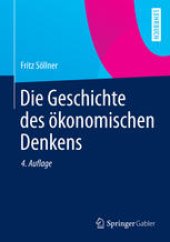 book Die Geschichte des ökonomischen Denkens