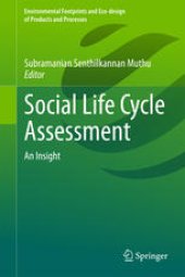 book Social Life Cycle Assessment: An Insight