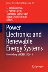 book Power Electronics and Renewable Energy Systems: Proceedings of ICPERES 2014