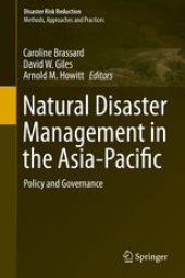 book Natural Disaster Management in the Asia-Pacific: Policy and Governance