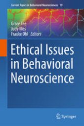 book Ethical Issues in Behavioral Neuroscience