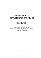 book Human Rights between War and Peace