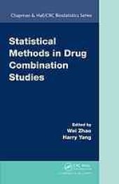 book Statistical methods in drug combination studies