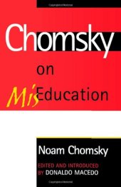 book Chomsky on Mis-Education