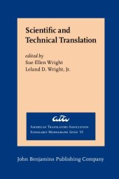 book Scientific and Technical Translation