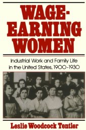 book Wage-Earning Women: Industrial Work and Family Life in the United States, 1900-1930