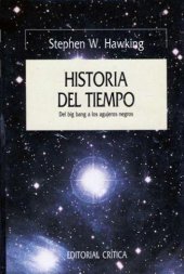 book Historia del tiempo: del Big Bang a los agujeros negros