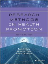 book Research Methods in Health Promotion