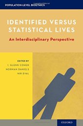 book Identified versus Statistical Lives: An Interdisciplinary Perspective