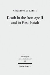 book Death in the Iron Age II and in First Isaiah